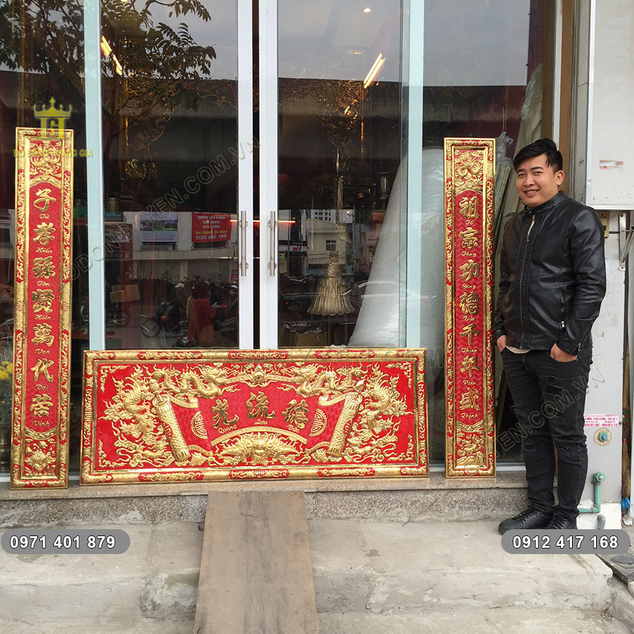 ho&agrave;nh phi c&acirc;u đối mạ v&agrave;ng